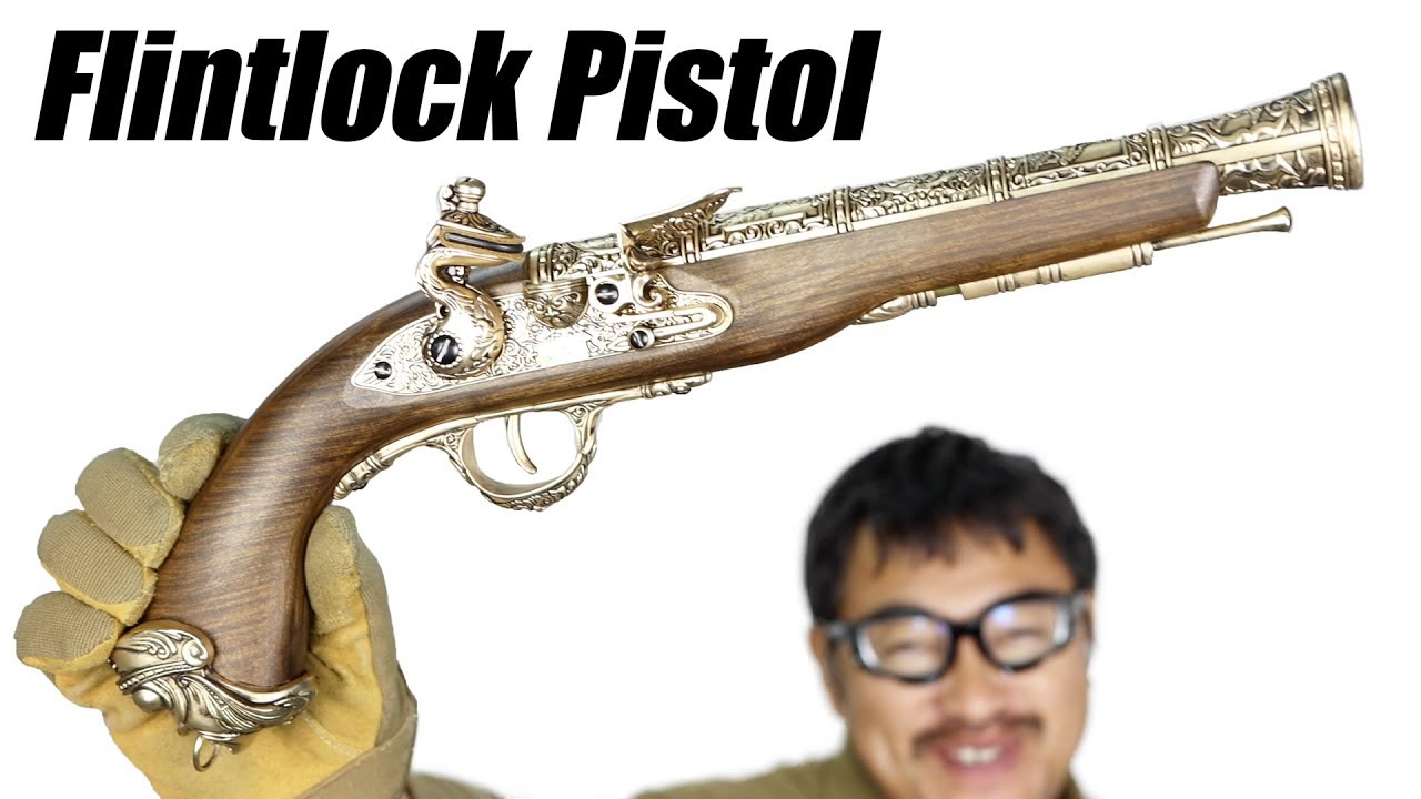 HFC フリントロックピストル ガスガン 銃 エアガンレビュー マック堺