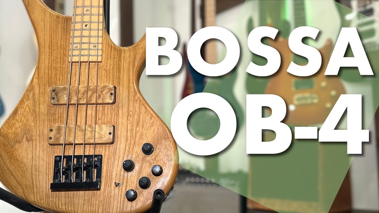 エレキベース紹介】BOSSA OB-4 - YouTube