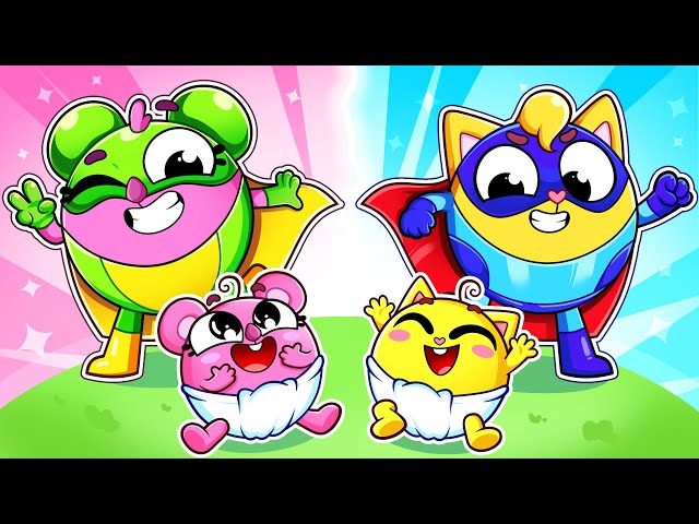Superhero Brothers and Sisters💫Save The Day | Kids Songs