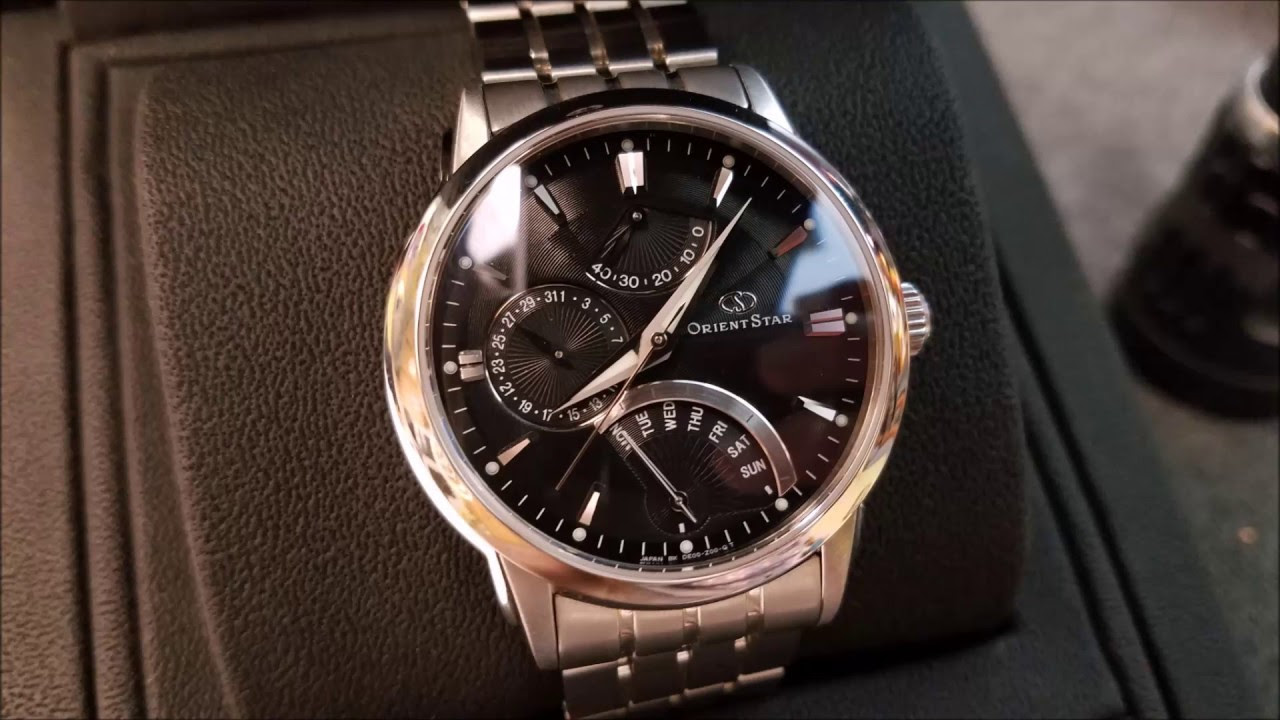 Orient Star Retrograde In Depth Review SDE00002B0 - YouTube