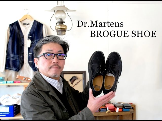 ファッションは、足元から！ドクターマーチン Dr.Martens ウイング