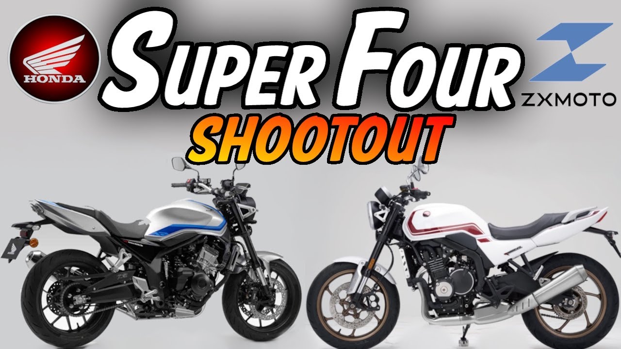 Who Got The New Super Four Right? Honda Or ZX Moto - YouTube