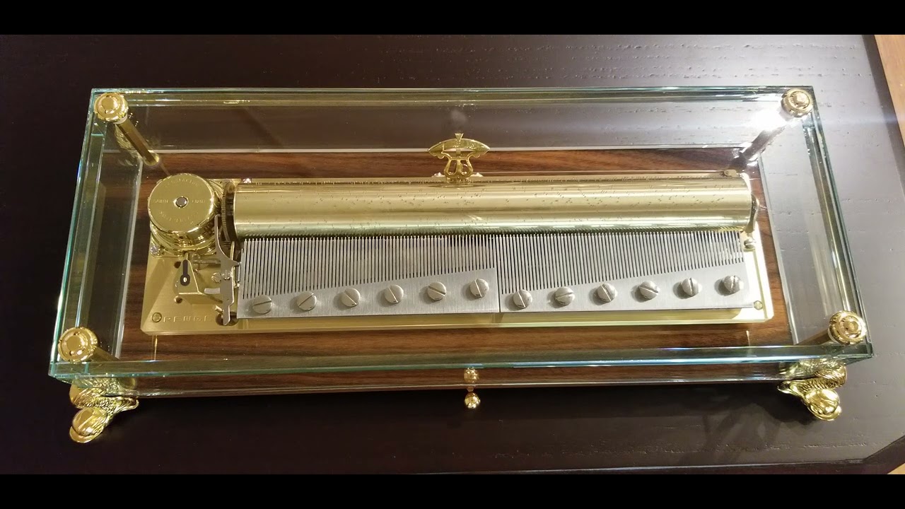 リュージュオルゴール 】144弁 パッヘルベル ♪カノン5980 ガラス