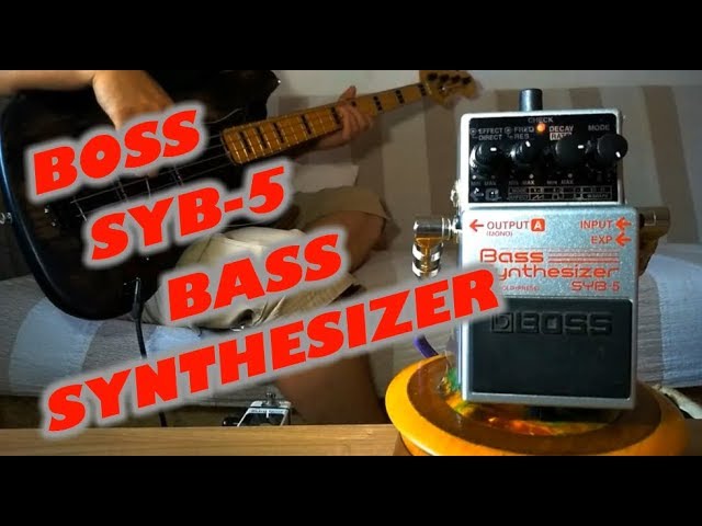 BOSS SYB 5 Synthesizer Bass(Quick demo of all 11 modes) - YouTube