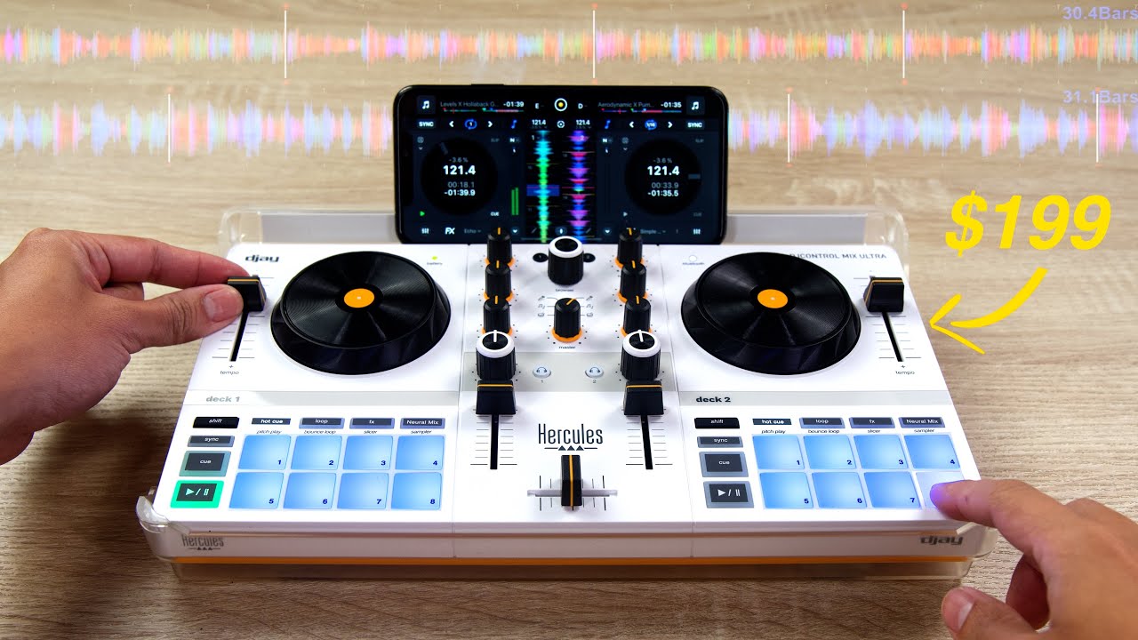 Pro DJ Does Insane Mix on $199 DJControl Mix Ultra! - YouTube