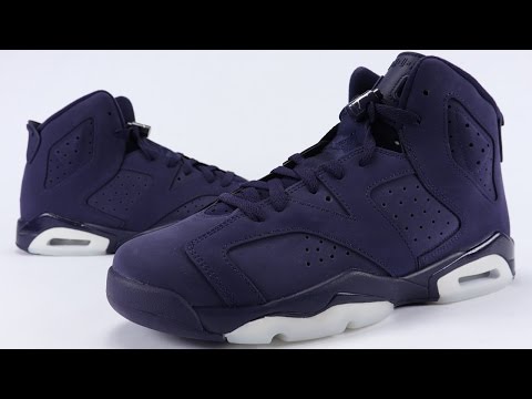 Air Jordan 6 Purple Dynasty Review + On Feet - YouTube