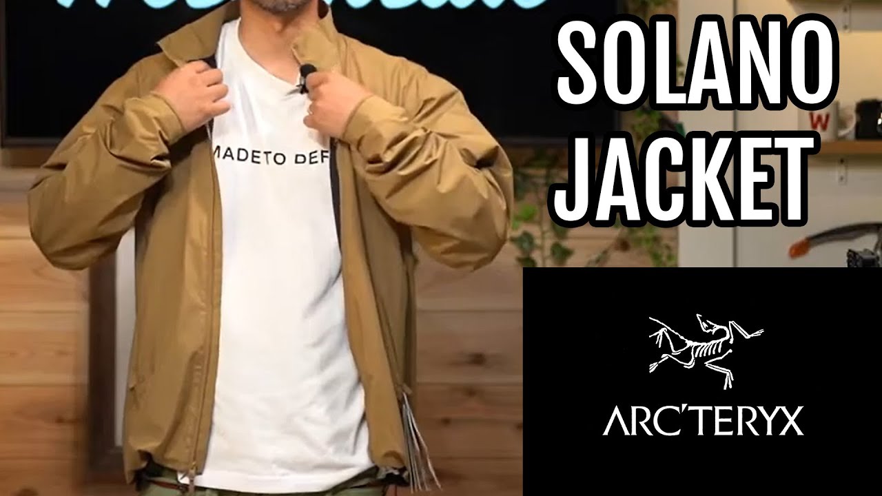 アークテリクス】オールシーズン対応ソラノジャケット - YouTube