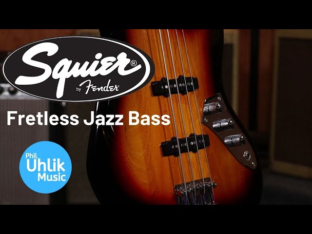 Squier Fretless Jazz Bass - Phil Uhlik Music Demo - YouTube