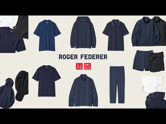 UNIQLO : C × Roger Federer! Amazing in every detail! High