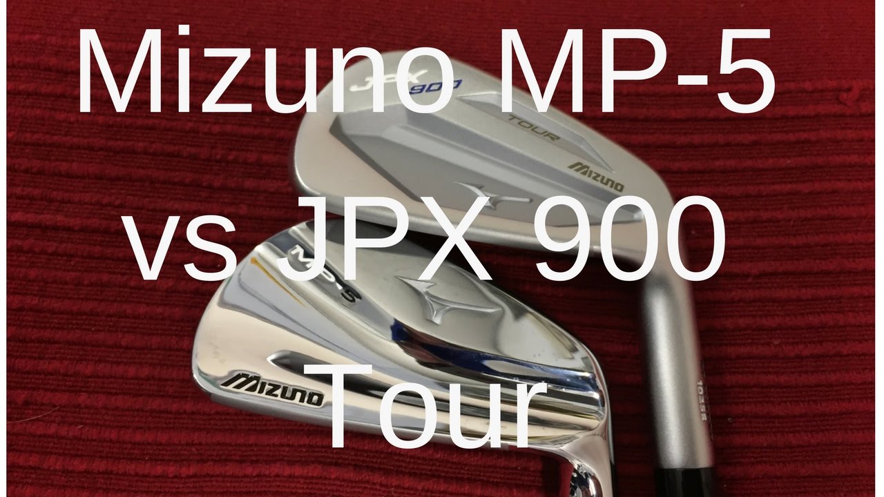 Mizuno MP-5 vs JPX 900 Tour - YouTube