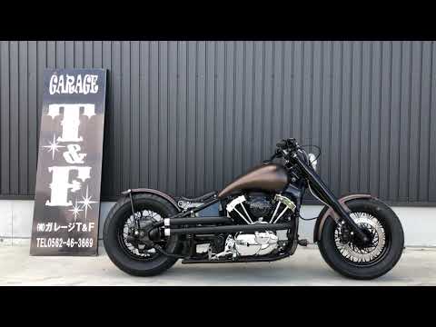 ガレージT&F ドラッグスター400クラシック ショットガンマフラー音