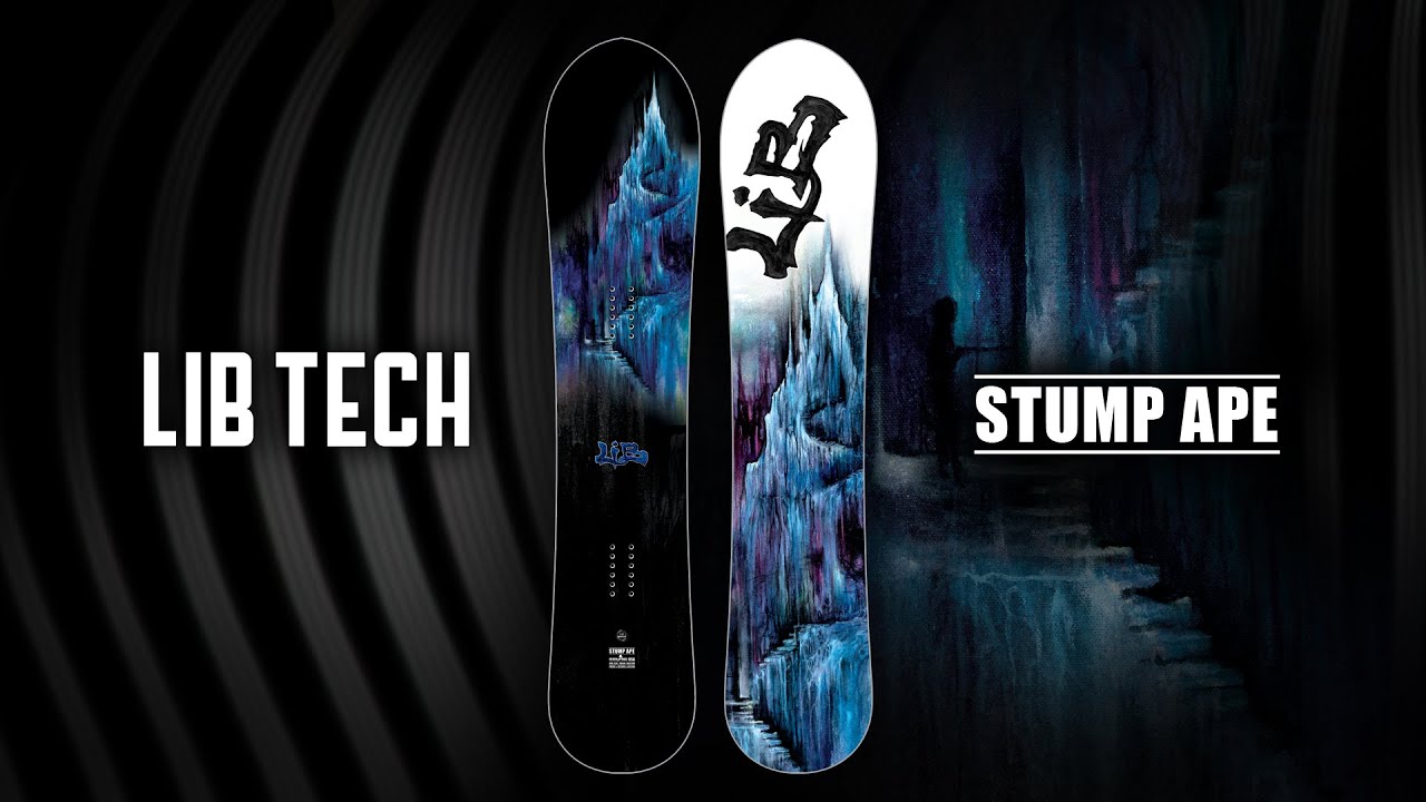 STUMP APE | 2022-2023 LIB TECH SNOWBOARD - YouTube
