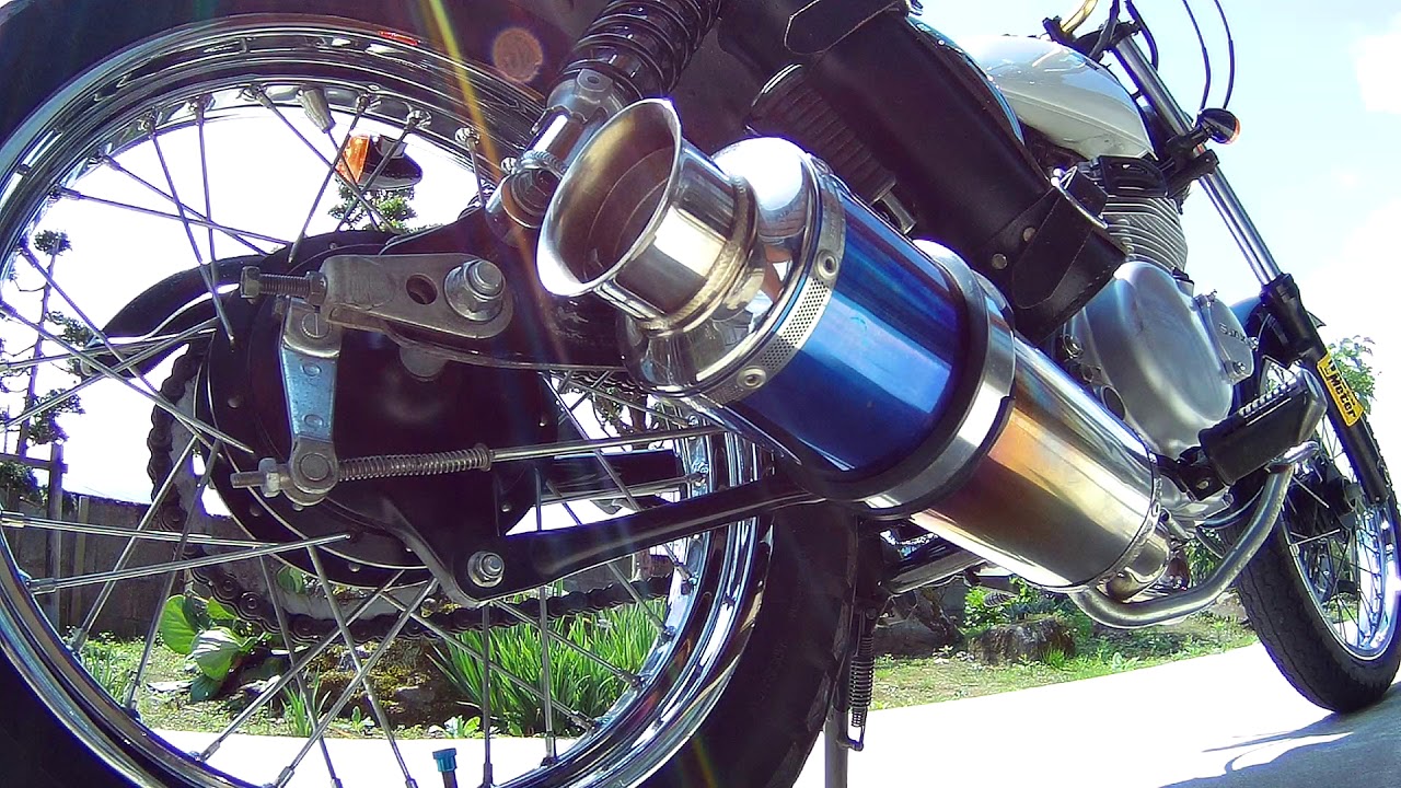 グラストラッカーBEAMS マフラー - YouTube