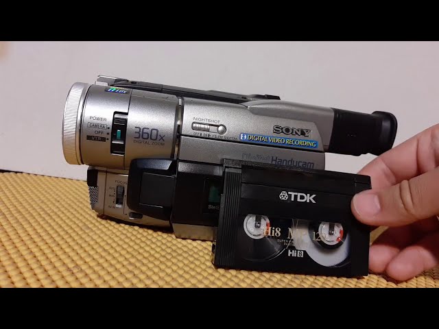 Camcorder Sony Handycam Digital 8 DCR-TRV310 (Camcorder) - YouTube