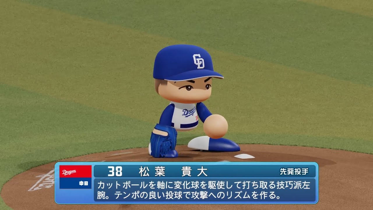 中日ドラゴンズ 松葉選手38 パーカー