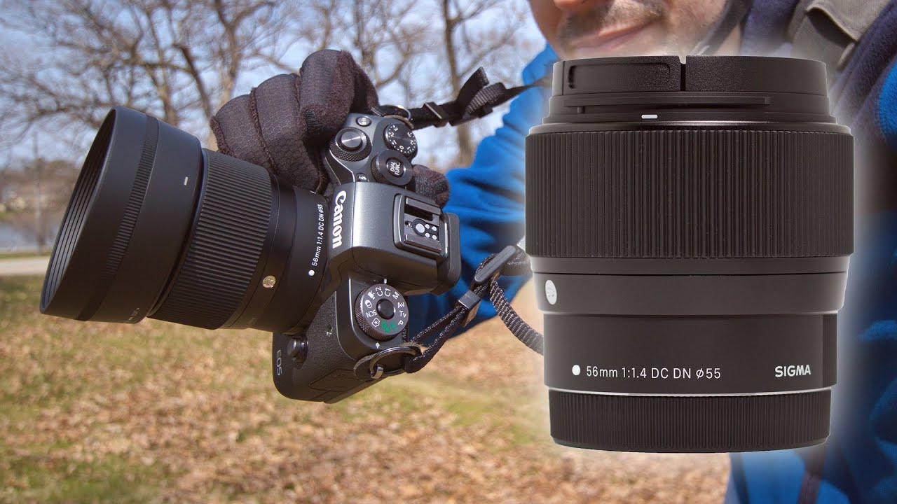 EF-M Sigma 56mm f1.4 DC DN Lens Details And Tests - YouTube