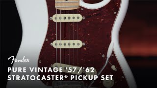 Pure Vintage '57/'62 Stratocaster® Pickup Set – Fender