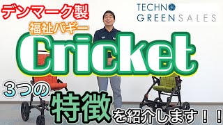 デンマーク製の小児用福祉バギー【Cricket-クリケット-】をご紹介