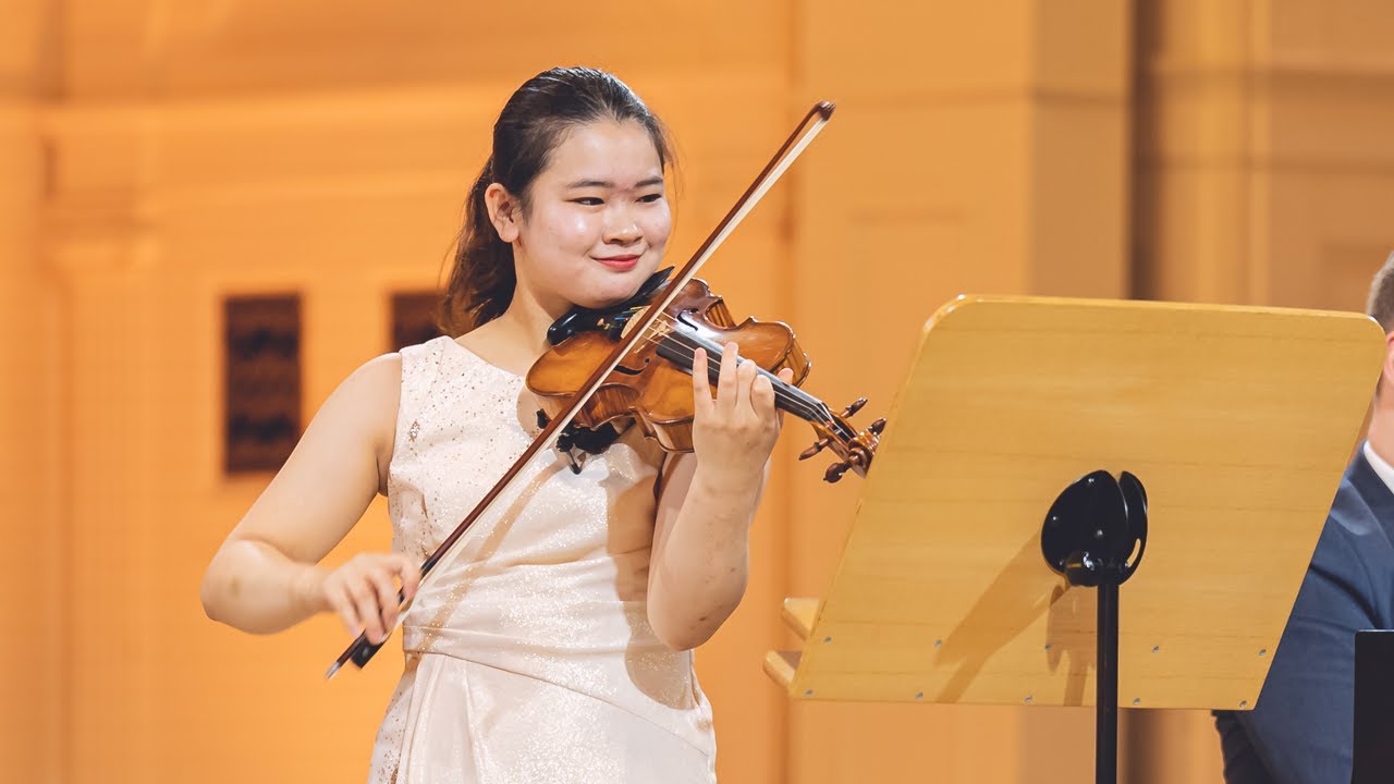 前田妃奈さん「第16回ヘンリク・ヴィエニャフスキ国際ヴァイオリン