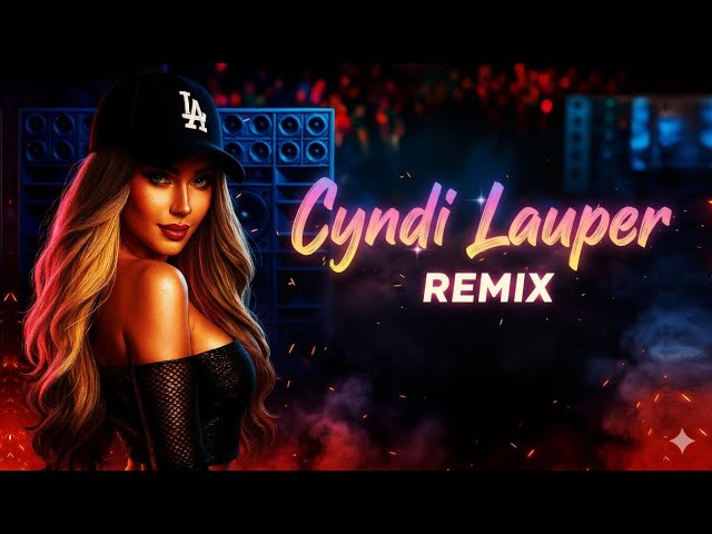 Cyndi Lauper fT. Dj Cleber Mix - All Through The Night ( Dj Cleber