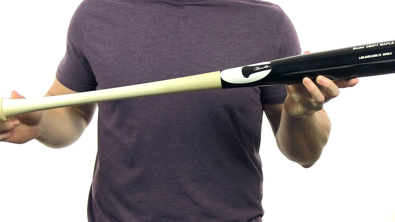 Chandler Hard Pro Maple Wood Baseball Bat: CB271 Adult | JustBats.com