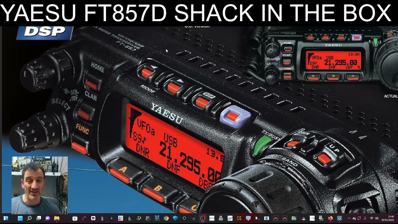 YAESU FT-857D - Best Shack in the Box ever ? - YouTube