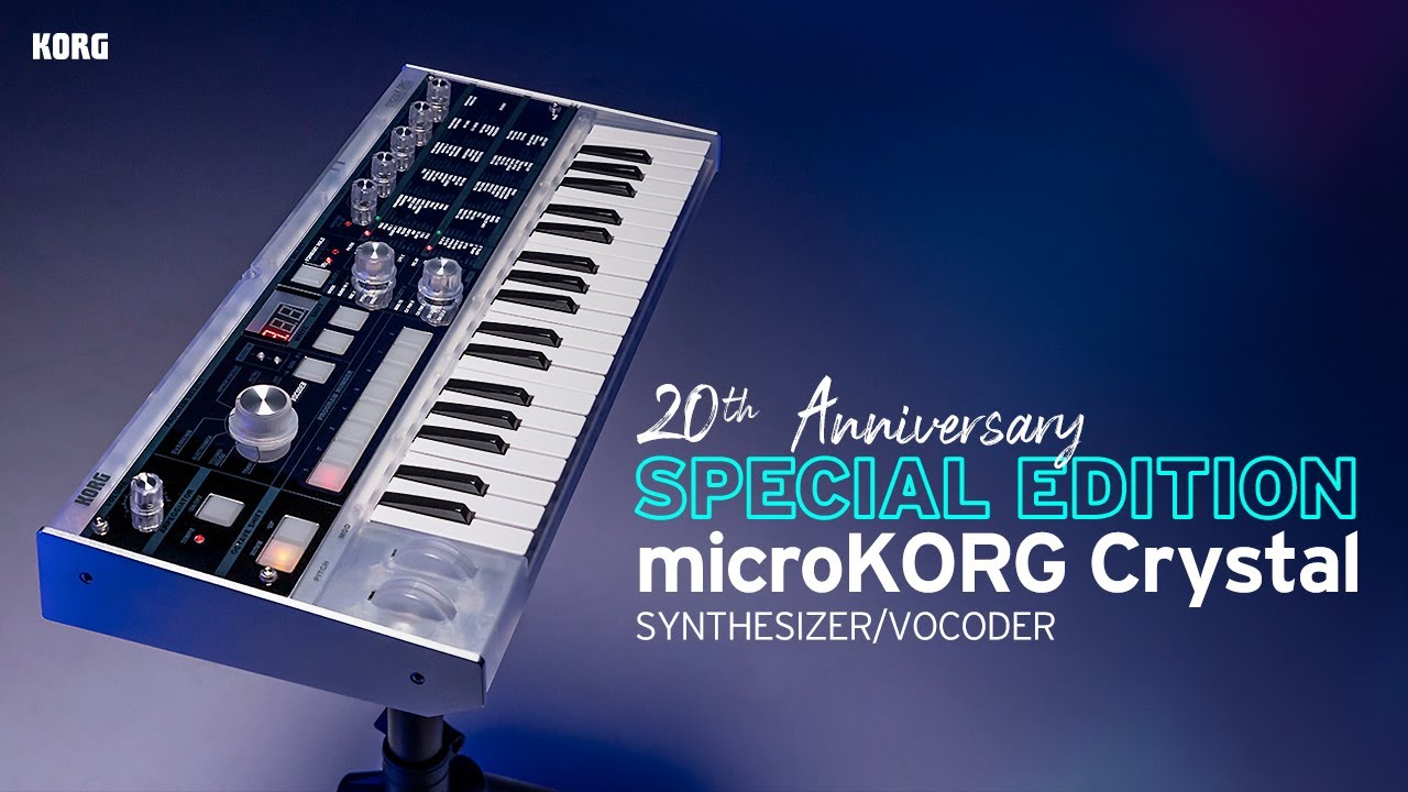 microKORG Crystal - SYNTHESIZER/VOCODER | KORG (Japan)