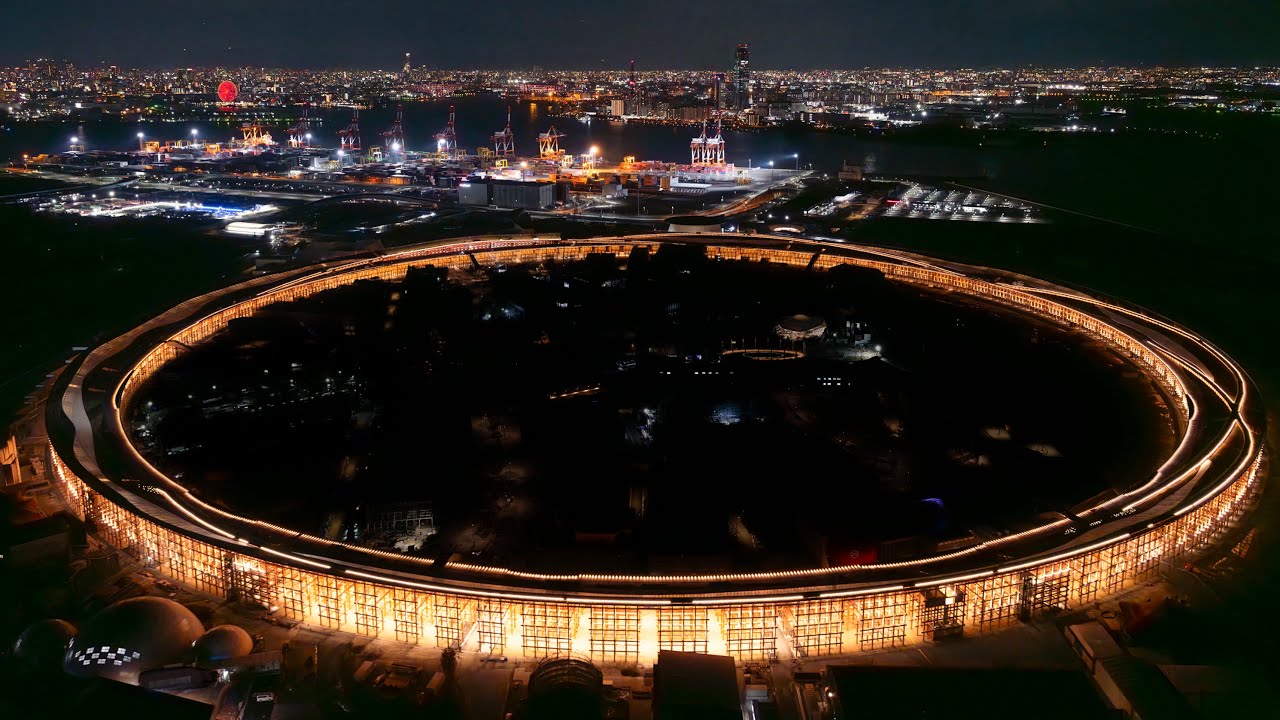 大阪・関西万博Reoort］世界最大の木造建築、全周約2kmの大屋根リング