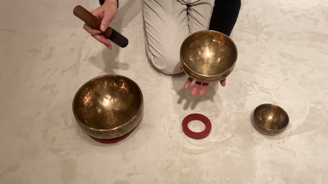 新・鍛造スペシャル・シンギングボウル3点セット（極小・小・中