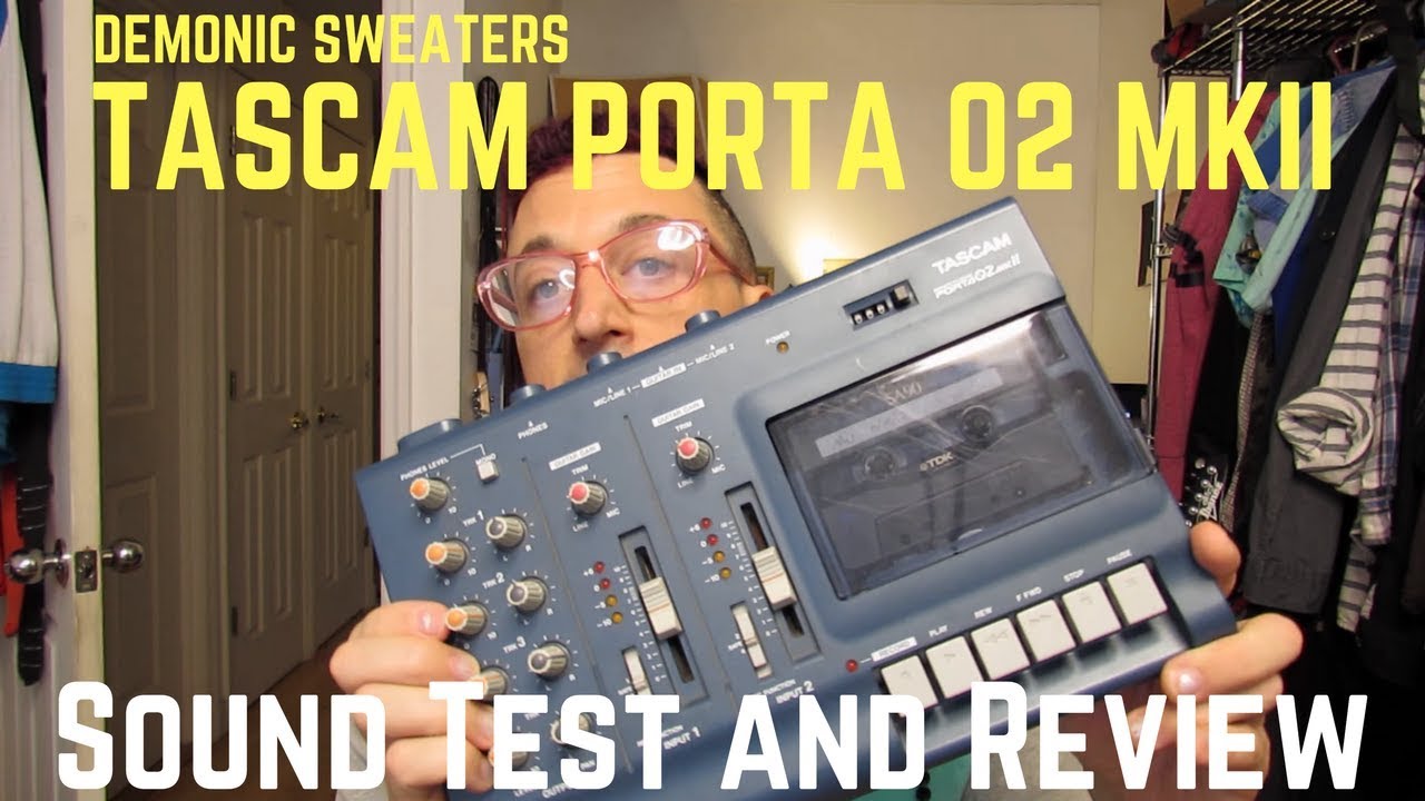 Vintage Tech Review #1 - Tascam Porta 02 MKII 4 Track Cassette