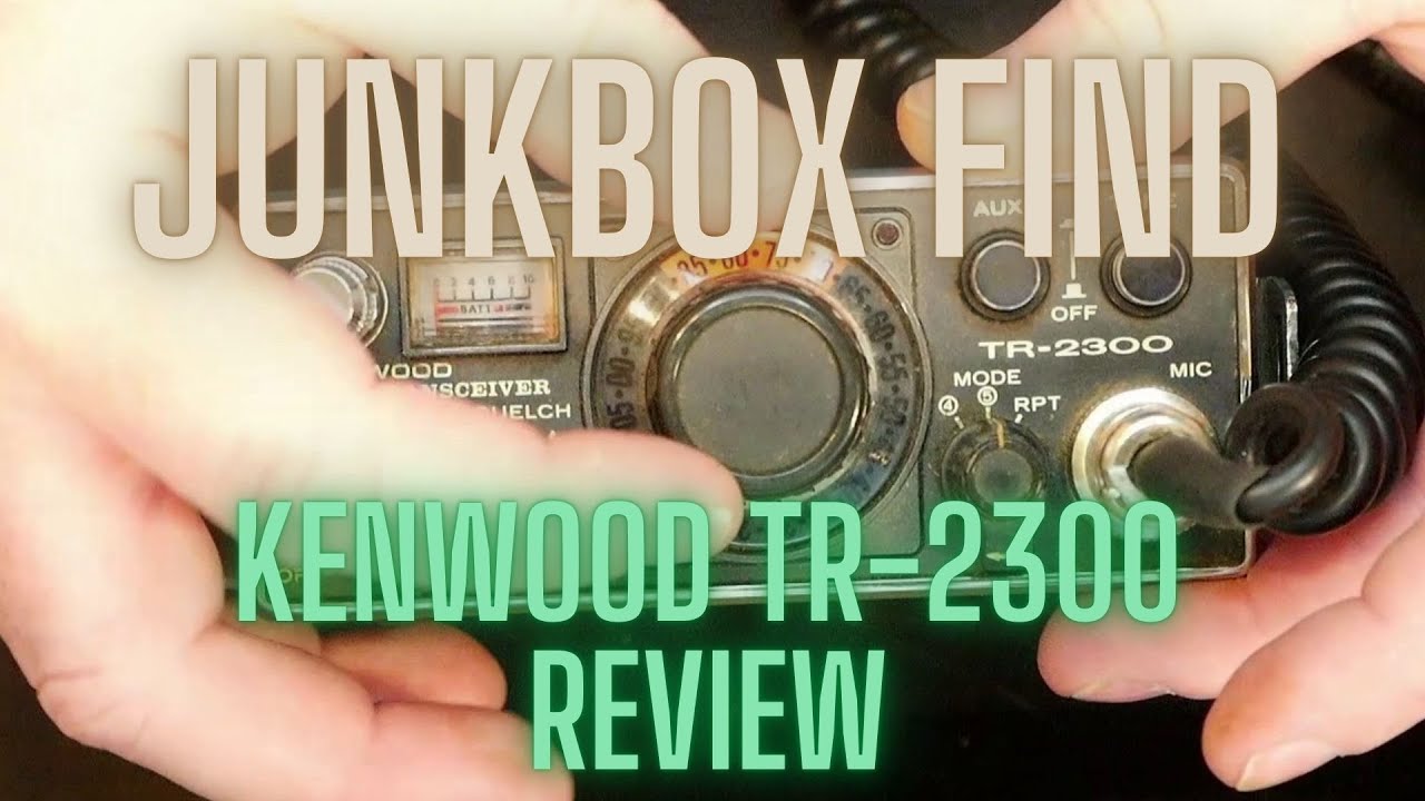 New radio! What do I think of the Kenwood TR-2300? - YouTube