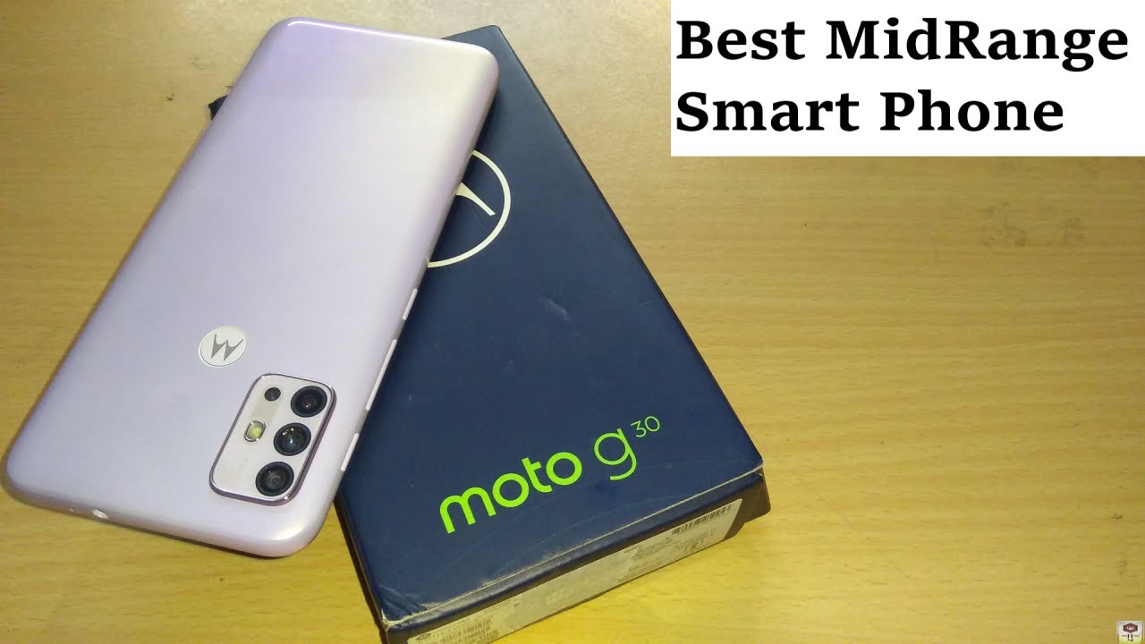 Moto G30 Smartphone Unboxing | 4GB+64GB with Snapdragon 662 octa