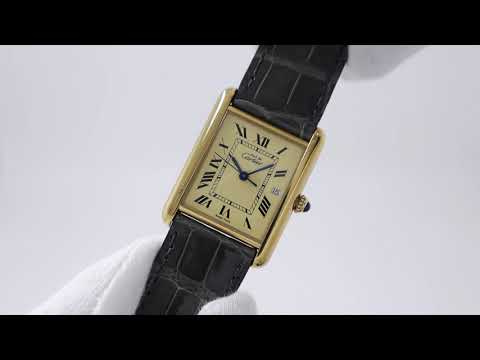 CARTIER カルティエ マストタンク XLサイズ Ref.2413 クォーツ