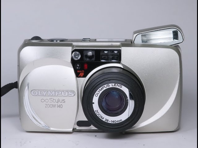 Olympus Infinity Stylus Zoom 140 35mm Film Point & Shoot Camera