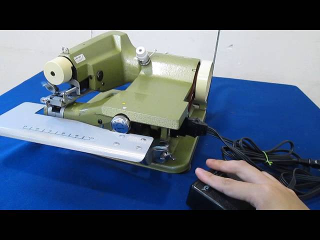 ジューキ(babylock) すくい縫いミシン baby blindstitch CM-606 - YouTube