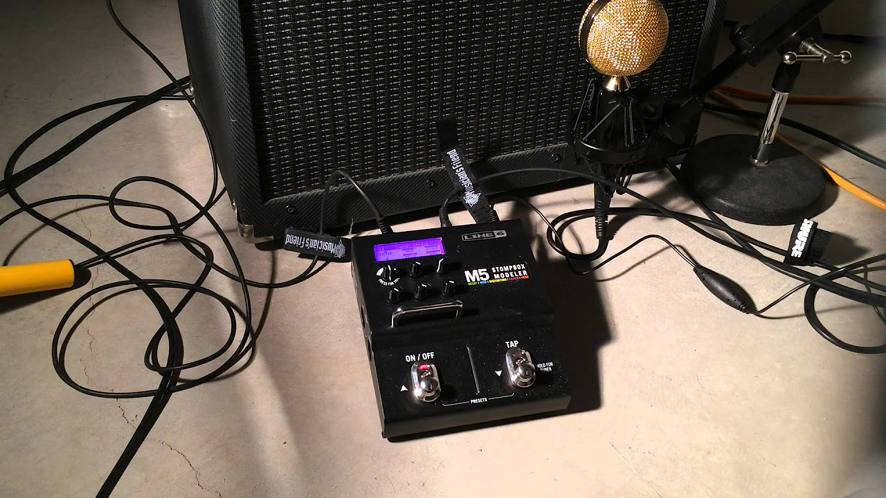 Line 6 M5 Stompbox Modeler (Synth String) Demo - YouTube