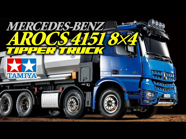 TAMIYA 1/14 R/C MERCEDES-BENZ AROCS 4151 8x4 TIPPER TRUCK タミヤ
