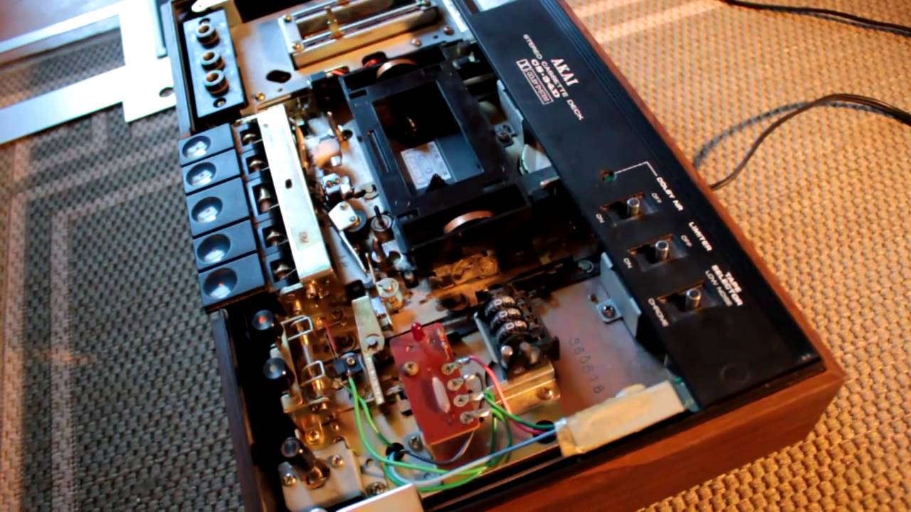 Akai CS-34D teardown - YouTube
