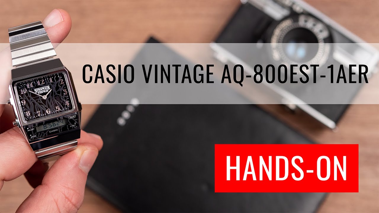 HANDS-ON: Casio Vintage AQ-800EST-1AER Stranger Things