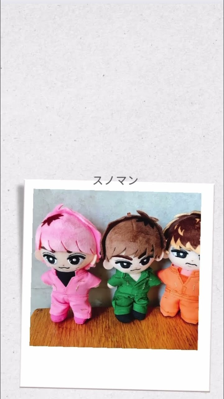 すのチル チルぬい服 オーダーページ Man ぬい服 芙蓉様専用SnowManす