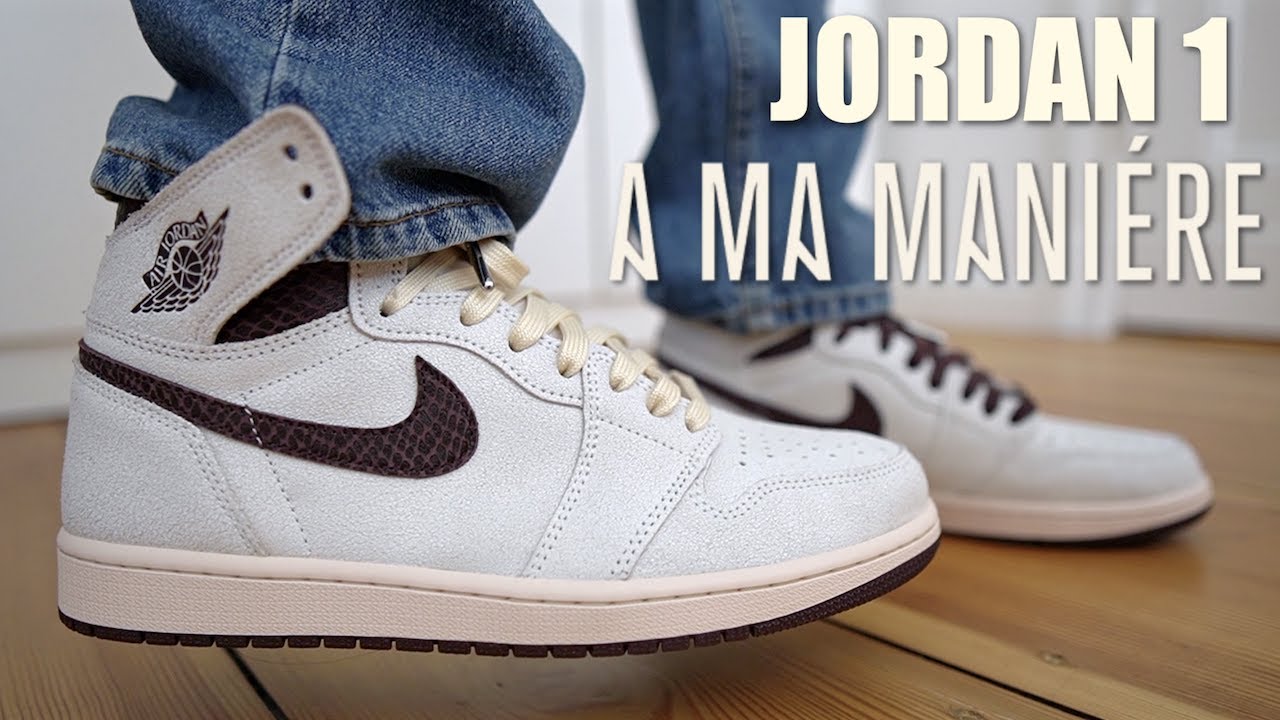 AIR JORDAN 1 A MA MANIERE REVIEW & ON FEETIS THIS THE SNEAKER