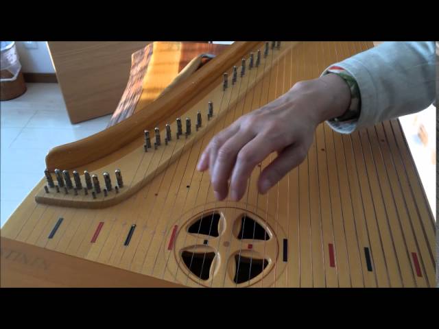 フィンランドの民族楽器カンテレ－カンテレってこんな音（ド・レ・ミ