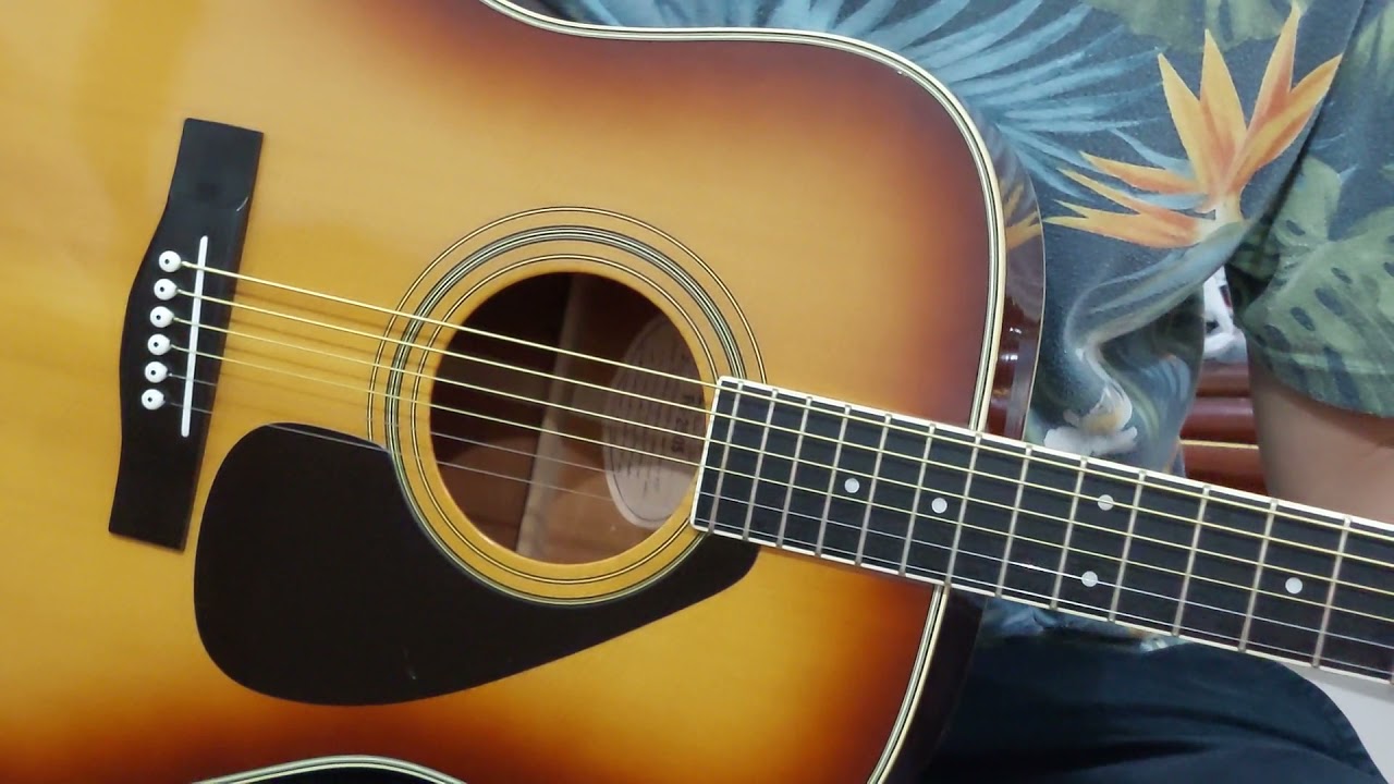 Yamaha FG-250S made in napan 1980s : รีวิว - YouTube