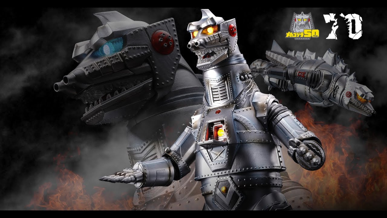 Mechagodzilla Bandai Action Figure Revealed! Lights and Sound