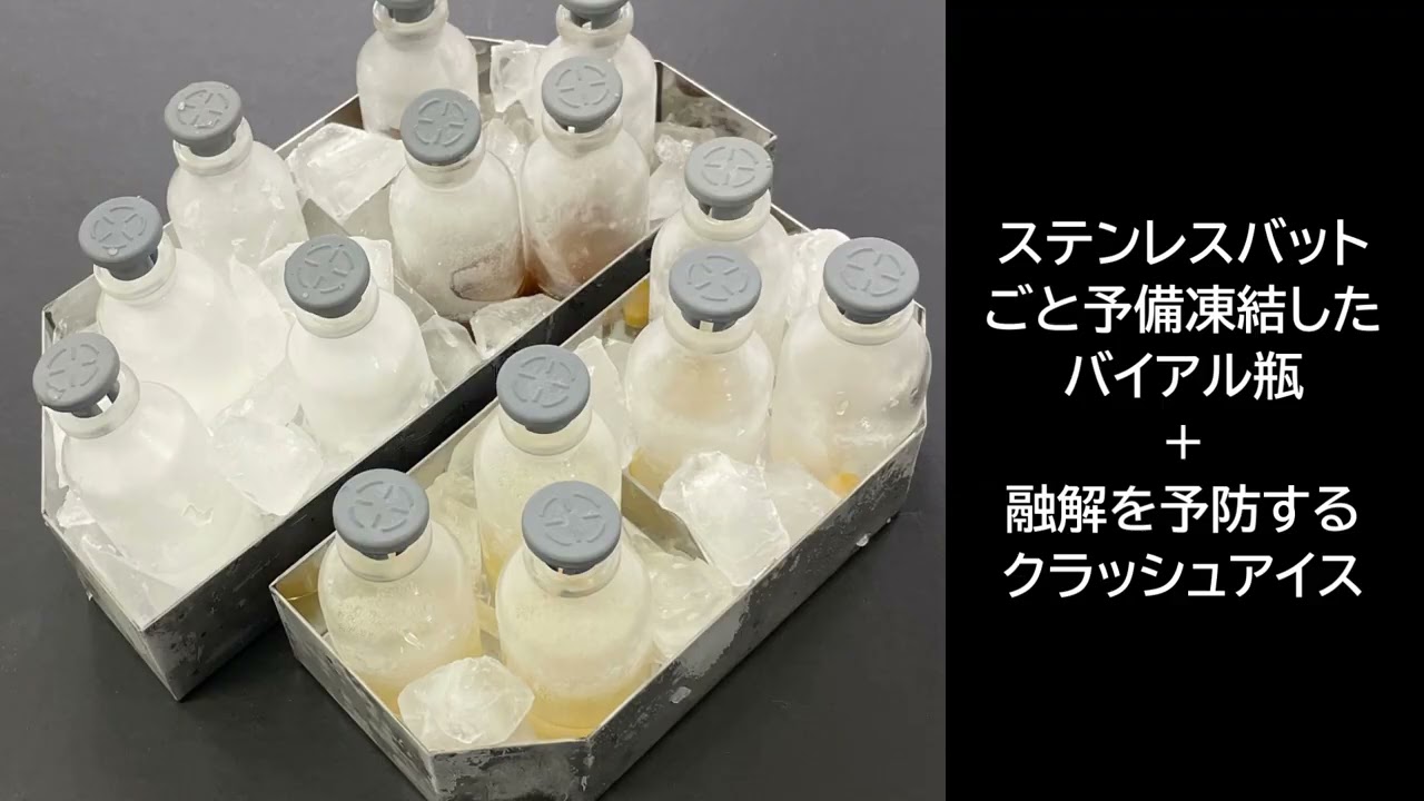 65-5645-98 凍結乾燥機（トラップ温度 -45℃）缶体冷却方式 FDL-1000