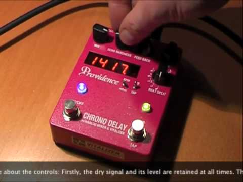 Providence Effects: Chrono Delay DLY-4 sneak peak.. - YouTube