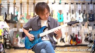 Xotic XS-Core HH Aqua Blue Burst #20015 | Blue Guitars Online Store