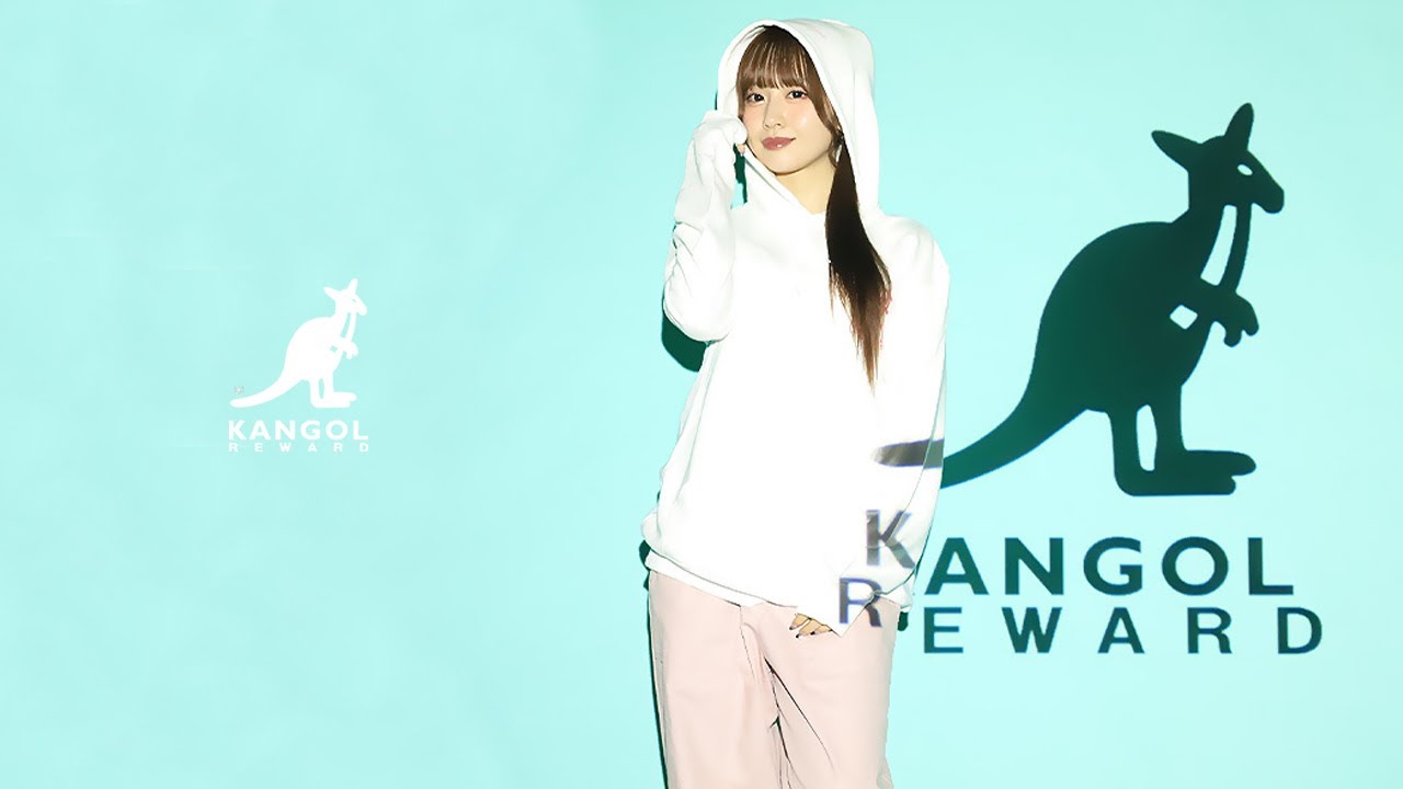 完全受注生産】新木さくら×KANGOL REWARD コラボプルオーバーパーカー