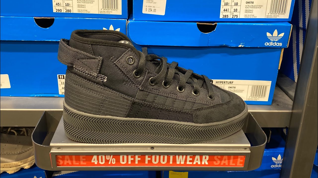 Parley X Adidas Nizza Parley High “Carbon Black” - Style Code