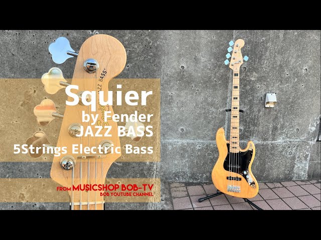 Squier by Fender JAZZ BASS 5弦【商品紹介】5弦エレキベース《売却済